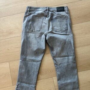 Express grey slim jeans